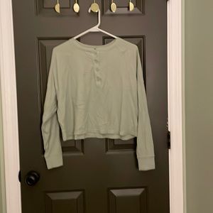 Women’s green long sleeve